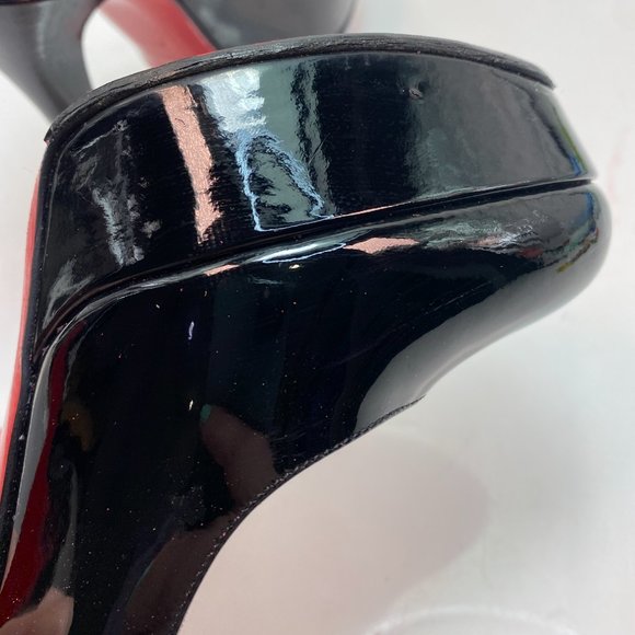 🌷❤️‍🔥FINAL SALE 🔥 NO OFFERS🌷💥Christian Louboutin Bianca 140 Heels 37.5 - Picture 4 of 8